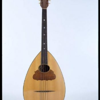 Mandolone - Musical instruments museum collection - Castello Sforzesco, Milan Mandolone - Musical instruments museum collection - Castello Sforzesco, Milan