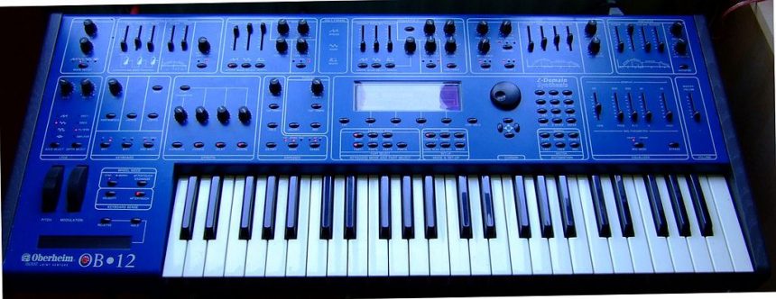 Oberheim synth - Viscount OB12 - Photo of Grapetonix Oberheim synth - Viscount OB12 - Photo of Grapetonix