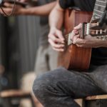 Mini chitarra acustica - scala corta