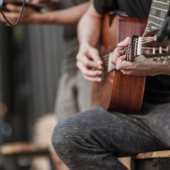 Mini travel acoustic guitar Mini travel acoustic guitar