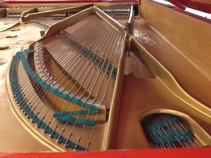 internal and parts of a grandpiano internal and parts of a grandpiano