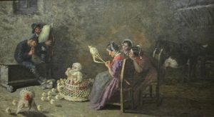 Brianza Zampogna players - Giovanni Segantini - Source Wikipedia