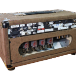 Testata Valvolare Supertone Special 100/50 Brown Suede Atom Amps 2