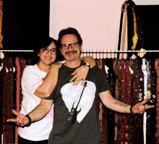 Steves Guitar Straps - Barbara and Stefano