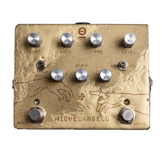 MIchelangelo overdrive gold pedale effetto Dophix 1