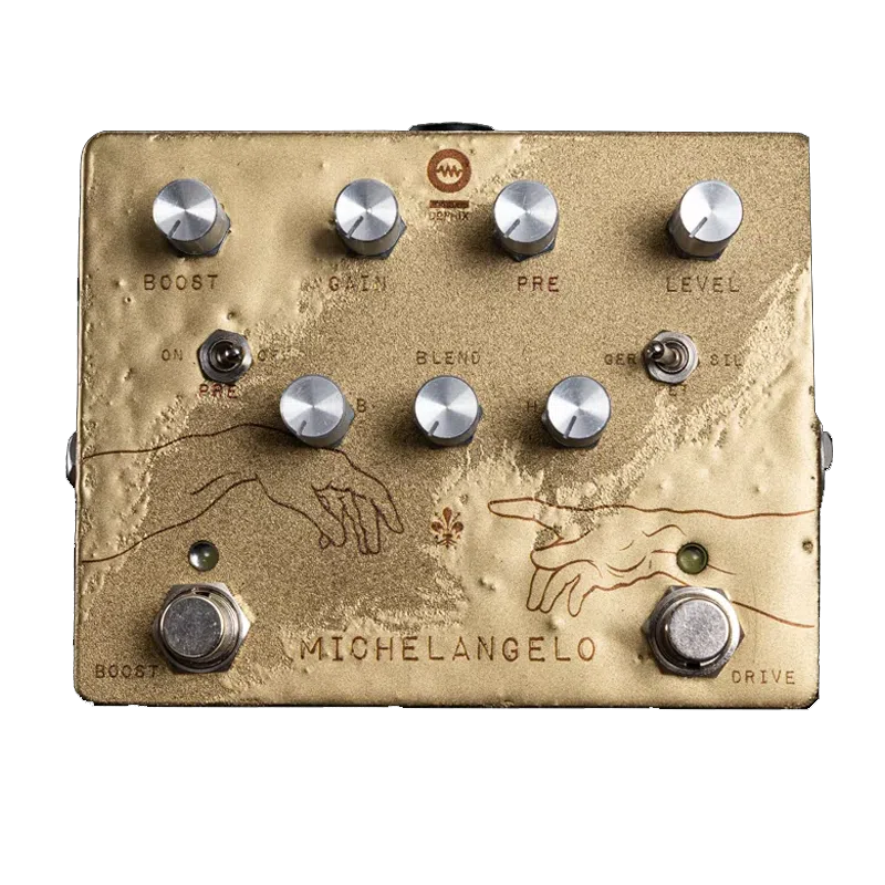 MIchelangelo overdrive gold pedale effetto Dophix 1