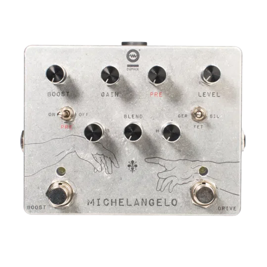 MIchelangelo overdrive plus 2024 pedale effetto Dophix 1