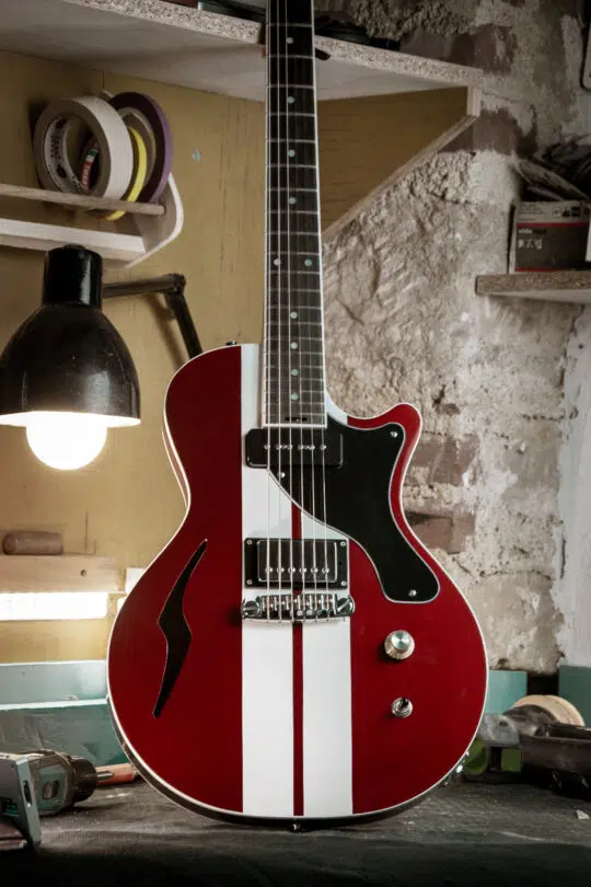 Chitarra Primo Hollow Body Nisio Red 1