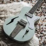 Chitarra Primo Hollow Body Nisio Sonic Blue 1