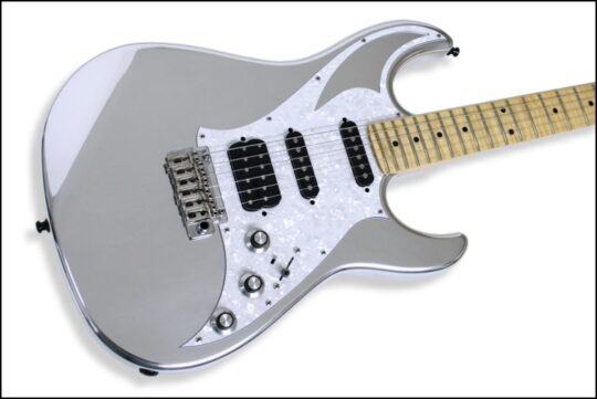 chitarra elettrica Stratosonic Alusonic Aluminium Instruments 5