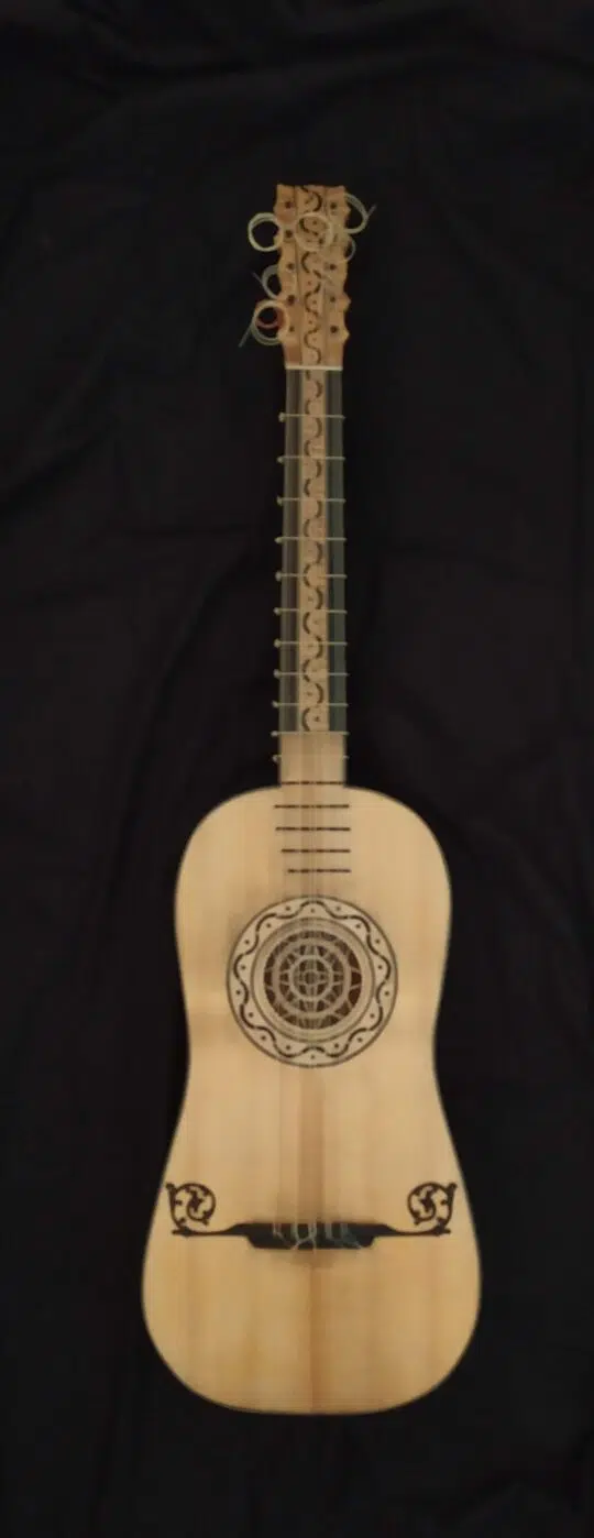 Baroque Guitar Jean Voboan 1690 Model | Mario Vorraro 10
