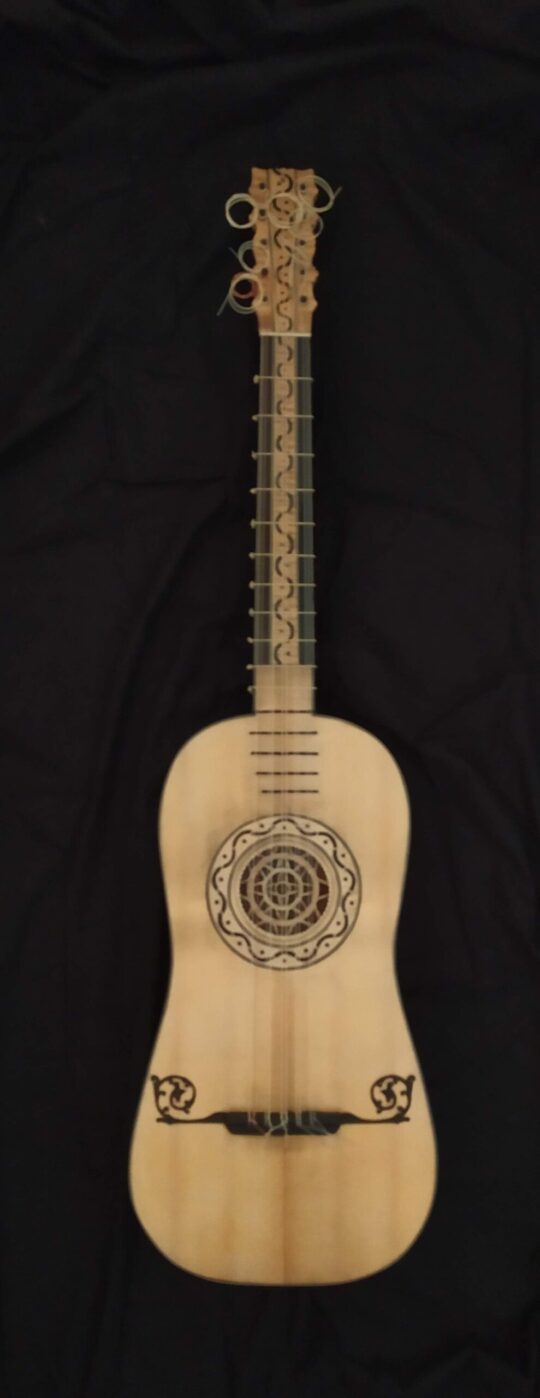 Baroque Guitar Jean Voboan 1690 Model | Mario Vorraro 10