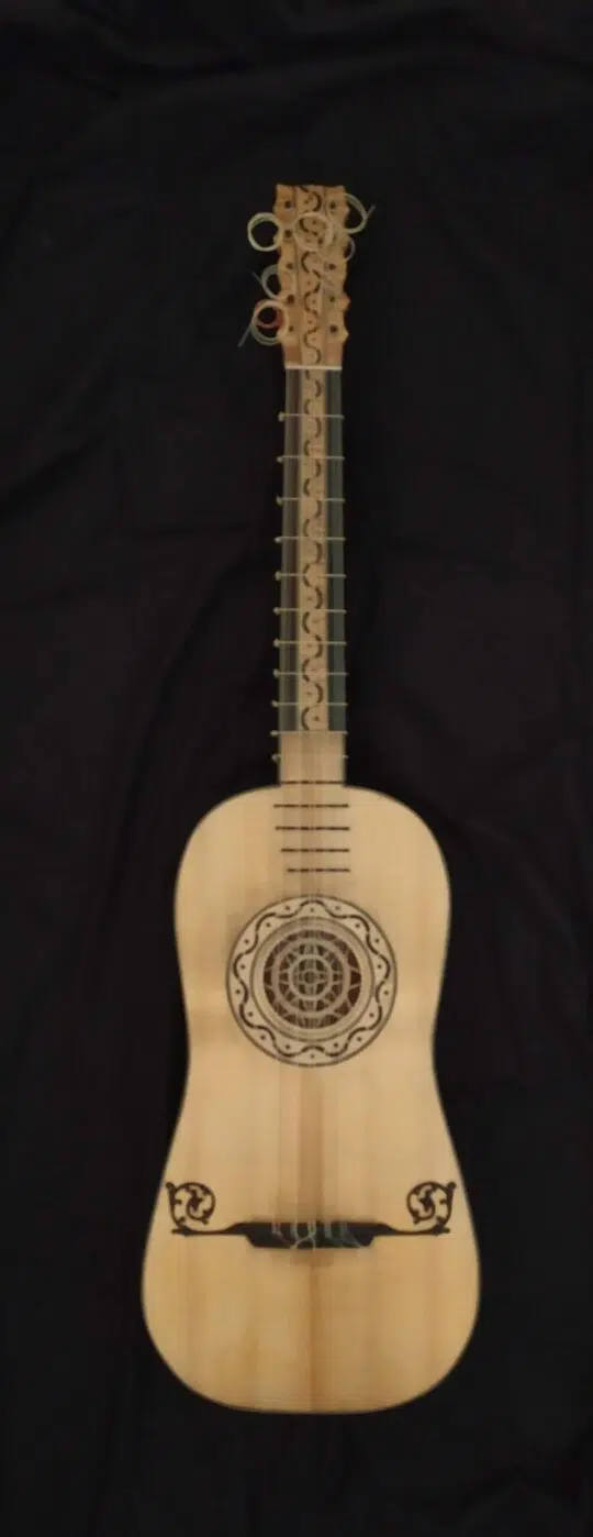 Baroque Guitar Jean Voboan 1690 Model | Mario Vorraro 10