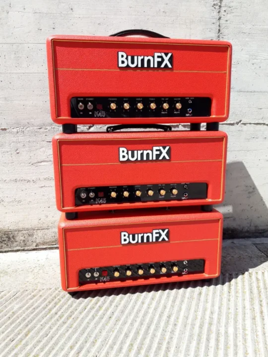 Testata K45 35W – Amplificatore Valvolare Monocanale Burnfx-01