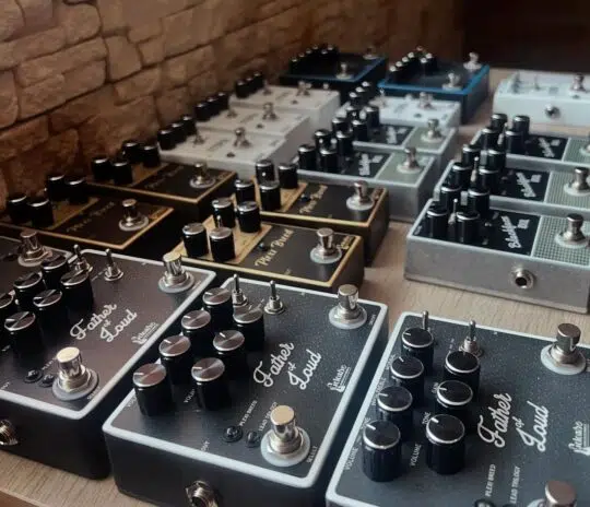 Collection guitar pedal Colombo Audio Electronics Luca Colombo