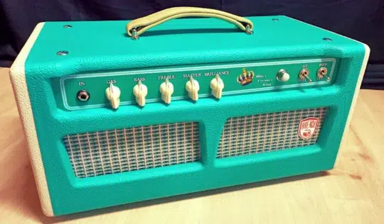 Head Single Channel 40W Blues Cream's King Breach Amps