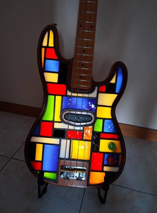 Electric Bass Telecaster Flipper Biasibetti Guitars 2