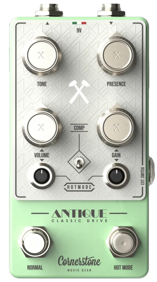Overdrive Pedal Antique V3 Cornerstone Music Gear 1