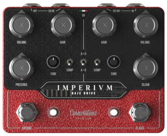 Overdrive Pedal Imperium V2 Cornerstone Music Gear 1