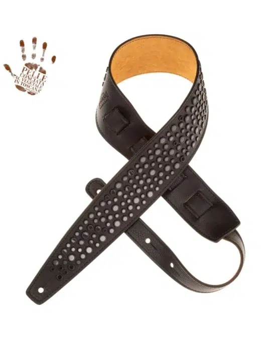 Guitar Strap Holes Hs Studded Mirror 8 Cm Magrabò Guitar Straps 1